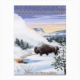 Yellowstone National Park 1 Canvas Print