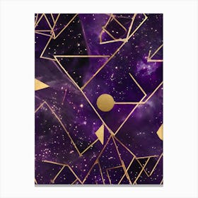 Abstract Space Background Canvas Print