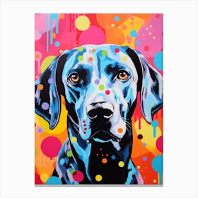 Labrador Retriever Pop Art Canvas Print