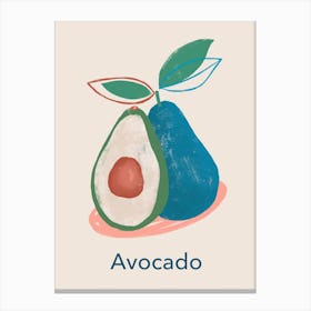 Avocado Canvas Print