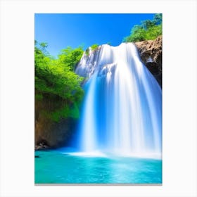 Waterfall Waterscape Photography 2 Canvas Print