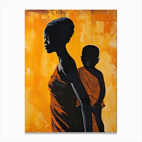 Sahara Serenade 2 |The African Woman Series Canvas Print