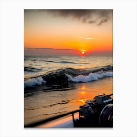 Sunset -Reimagined Canvas Print