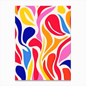 Abstract Painting 34, Inspired by Matisse Canvas Print