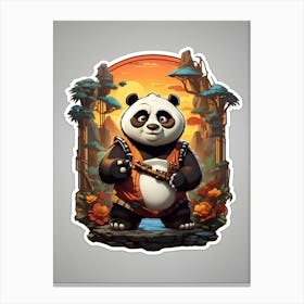 Panda Bear 3 Canvas Print