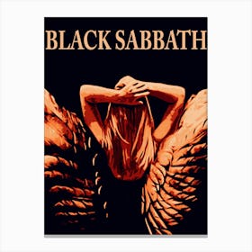 Black Sabbath 5 Canvas Print