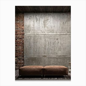 Modern Living Room 9 Canvas Print