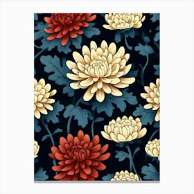 Chrysanthemums 7 Canvas Print