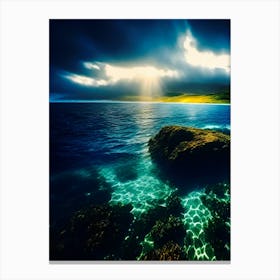 Sunrise Over The Ocean 11 Canvas Print