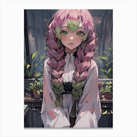 Demon Slayer Mitsuri Kanroji (226) 1 Canvas Print