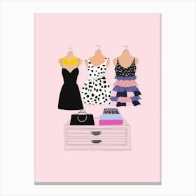 Fashion Illustration 15 Canvas Print