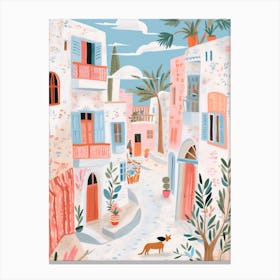 Djerba Tunisia 3 Illustration Canvas Print