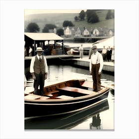 1920s Marina~Reimagined 4 Canvas Print