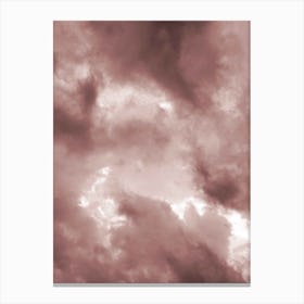 Blush Clouds Canvas Print