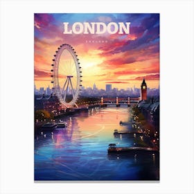 Big Ben London Travel Canvas Print
