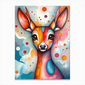 Dazzling Dancer of the Meadow Canvas Print