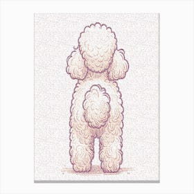 Poodle Dog Breed  Canvas Print