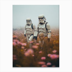 Stormtroopers In The Field Canvas Print