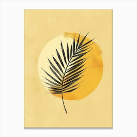 Palm Leaf 1 Canvas Print