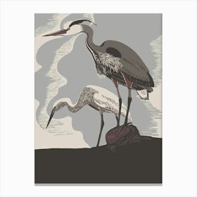 Great Blue Heron Canvas Print