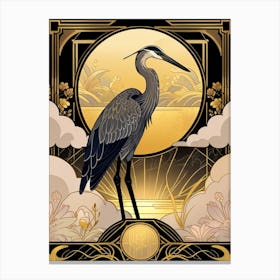 Heron 1 Canvas Print