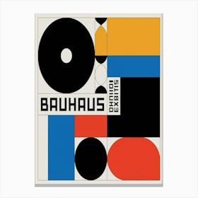 Bauhaus poster 1919 Canvas Print