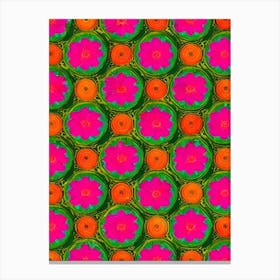 Lotus Andy Warhol Flower Canvas Print