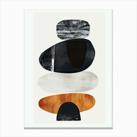 Thakhek Stone Park Bauhaus Minimalist Canvas Print