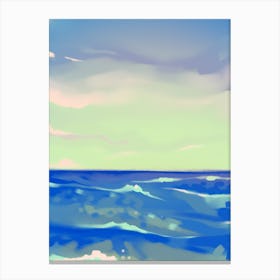 Beach Painting 4 Canvas Print