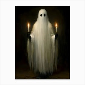 Ghost Of Halloween Canvas Print