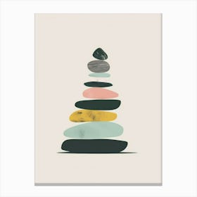 Stack Of Stones 5 Canvas Print