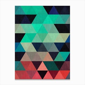 Triangle art 2 Canvas Print