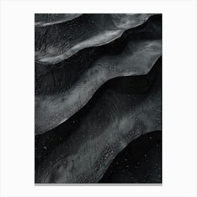 Black Sand 1 Canvas Print