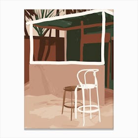 Bar At The Beach Canvas Print