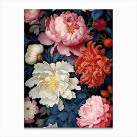 Peonies 7 Canvas Print