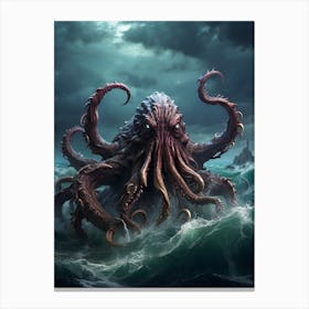 Cthulhu Art Print Canvas Print