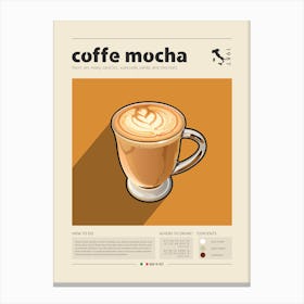 Coffe Mocha Canvas Print