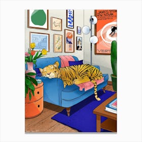 A big cat Canvas Print