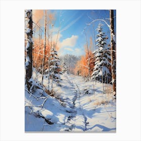 Adirondack Winter 1 Canvas Print