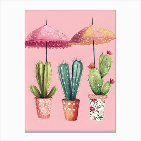 Cactus 11 Canvas Print