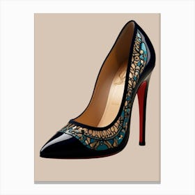 Christian Louboutin Pumps Canvas Print