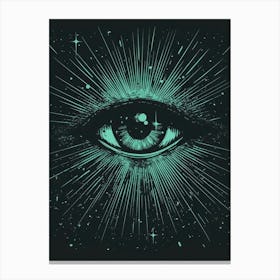 All Seeing Eye Canvas Print