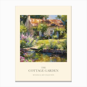 Cottage Garden Poster Fairy Pond 9 Canvas Print