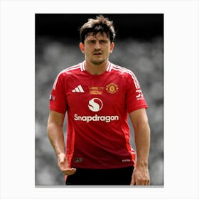 Harry Maguire Manchester United Canvas Print