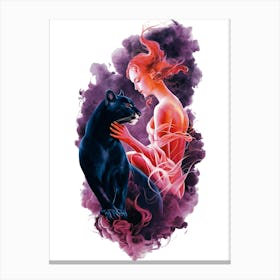 Black Panther Canvas Print