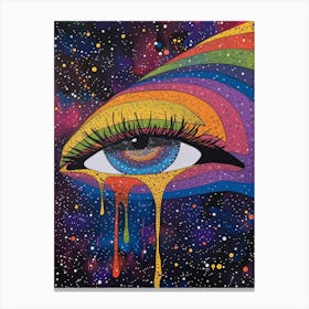 Rainbow Eye 4 Canvas Print