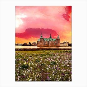 Frederiksborg Castle, Hillerød, Denmark Canvas Print