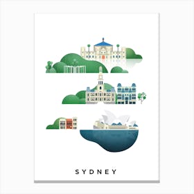 Sydney Canvas Print