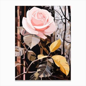 Flower Illustration Rose 1 Canvas Print