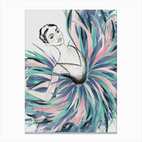 Ballerina Canvas Print